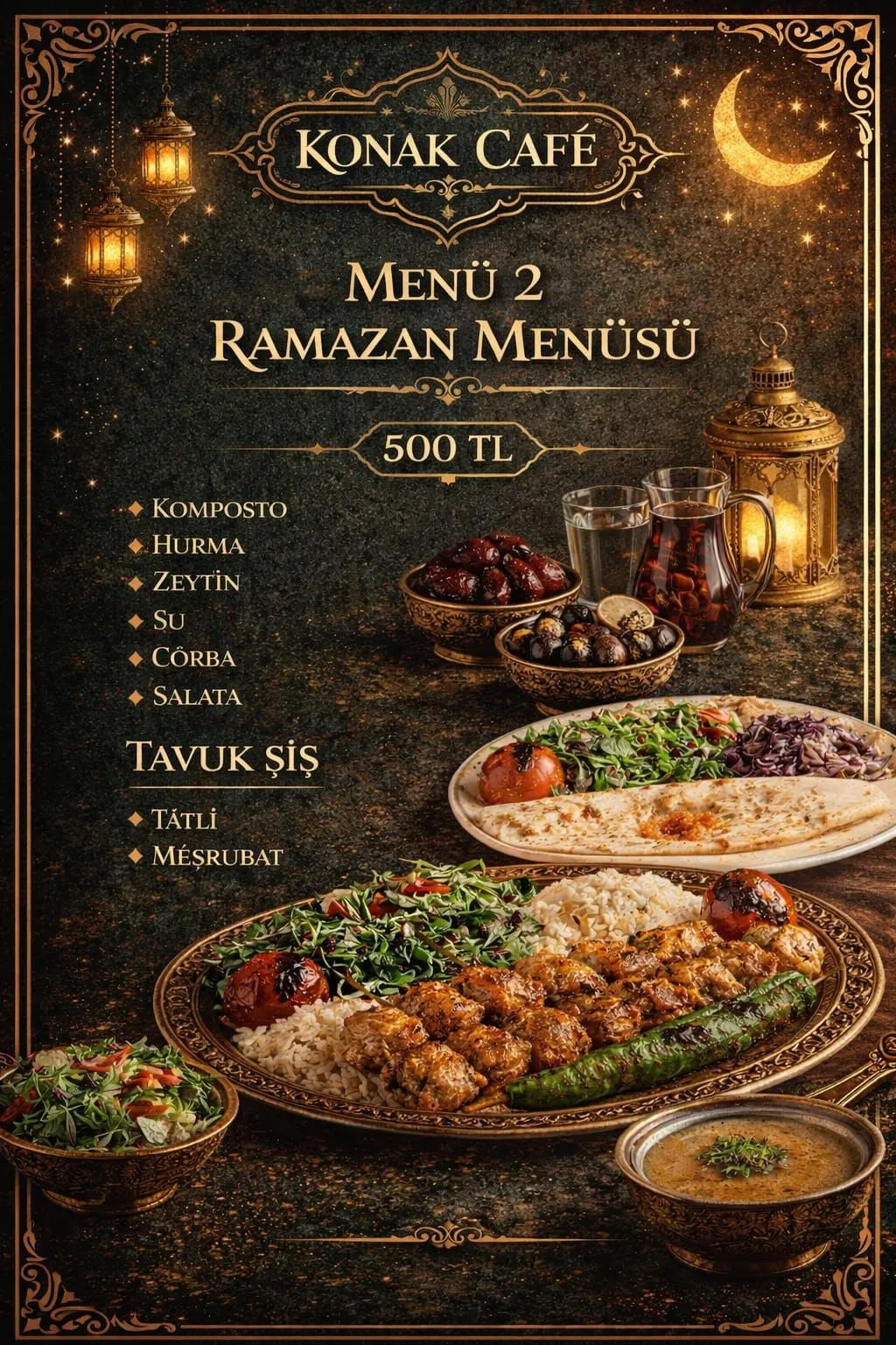 TAVUK ŞİŞ MENÜ
