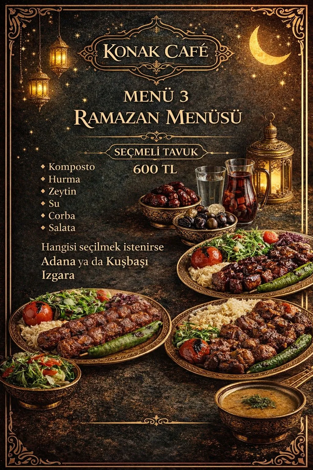 SEÇMELİ MENÜ 