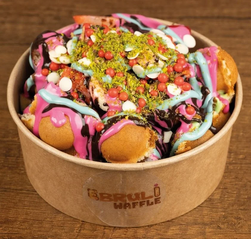 Ebruli Waffle-Helva-Kruvasan-Çatalca