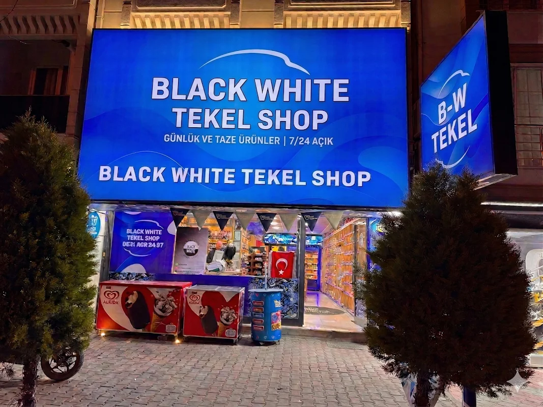 Black White Tekel Tabacco Shop Akçaburgaz