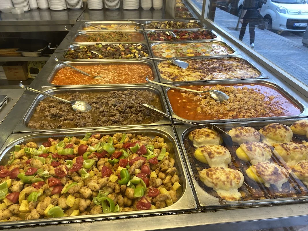 Enfes gurme self servis yemek