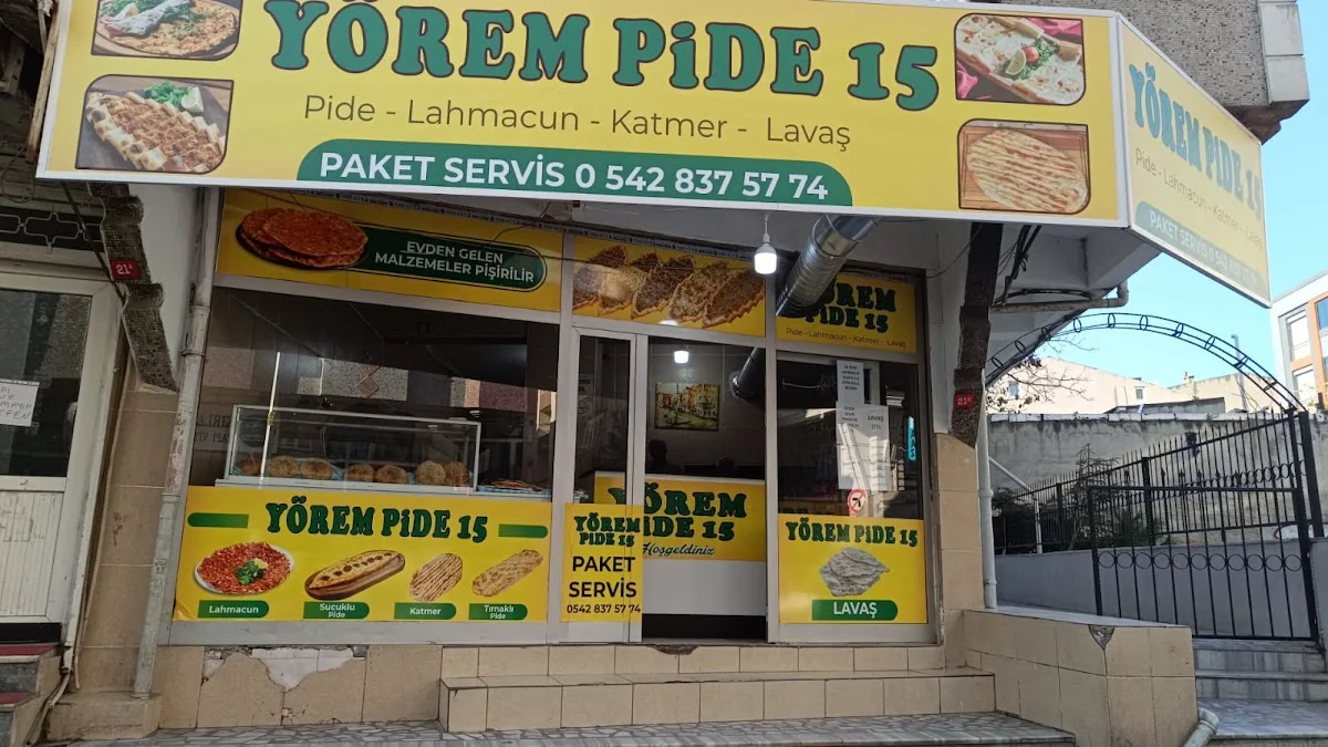 Yörem Pide 15 Pide Lahmacun Katmer Lavaş