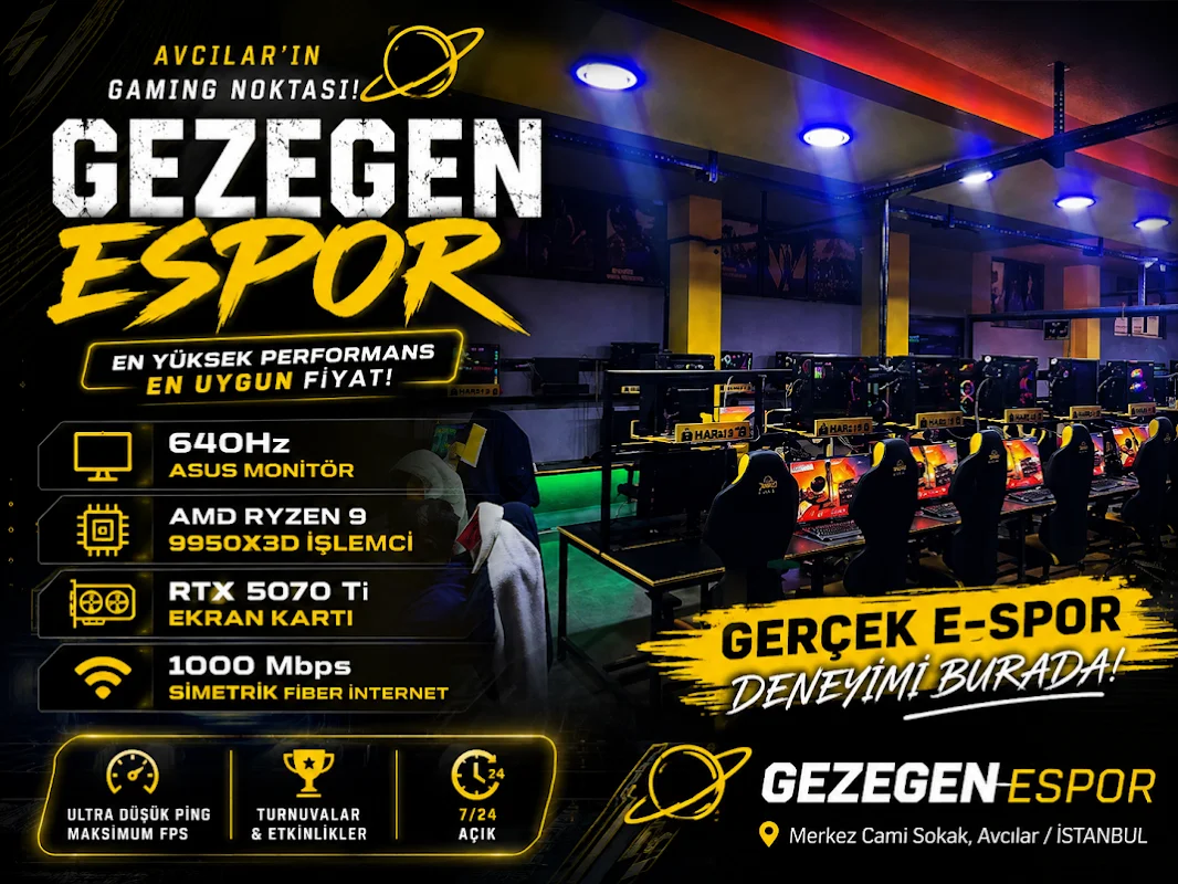 Gezegen E-Spor & İnternet Cafe