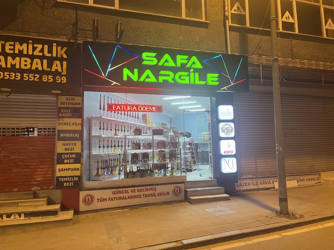 SAFA NARGİLE VE HEDİYELİK EŞYA