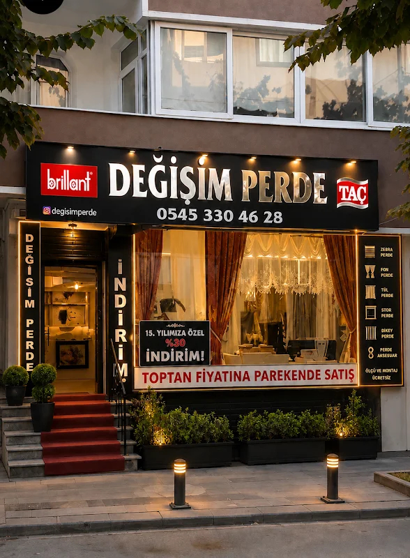 Değişim perde - Küçükçekmece, İstanbul