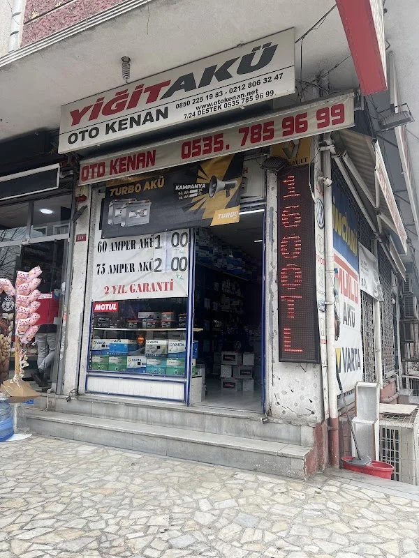 OTO KENAN AKÜ MARKET-akü market değişimi servisi yiğit akü bayii akücü.klima gazı dolum noktası