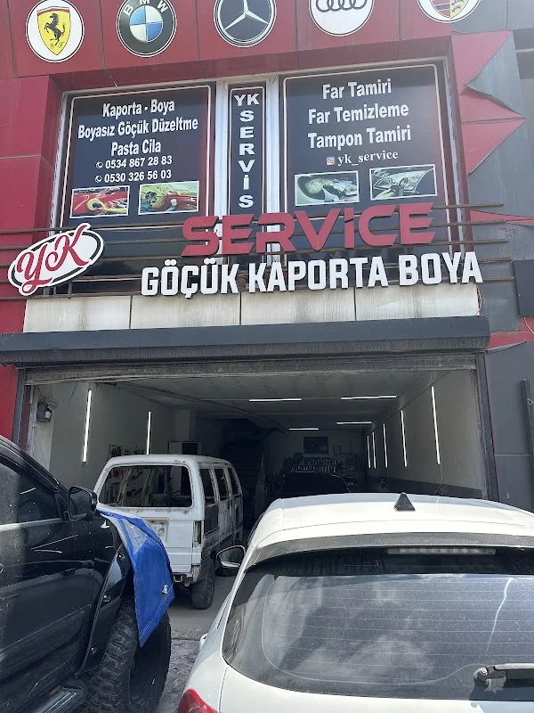 Yk servis göçük kaporta boya