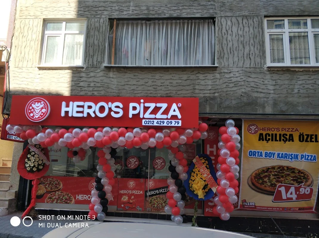 Hero's Pizza | Tekstilkent Şubesi