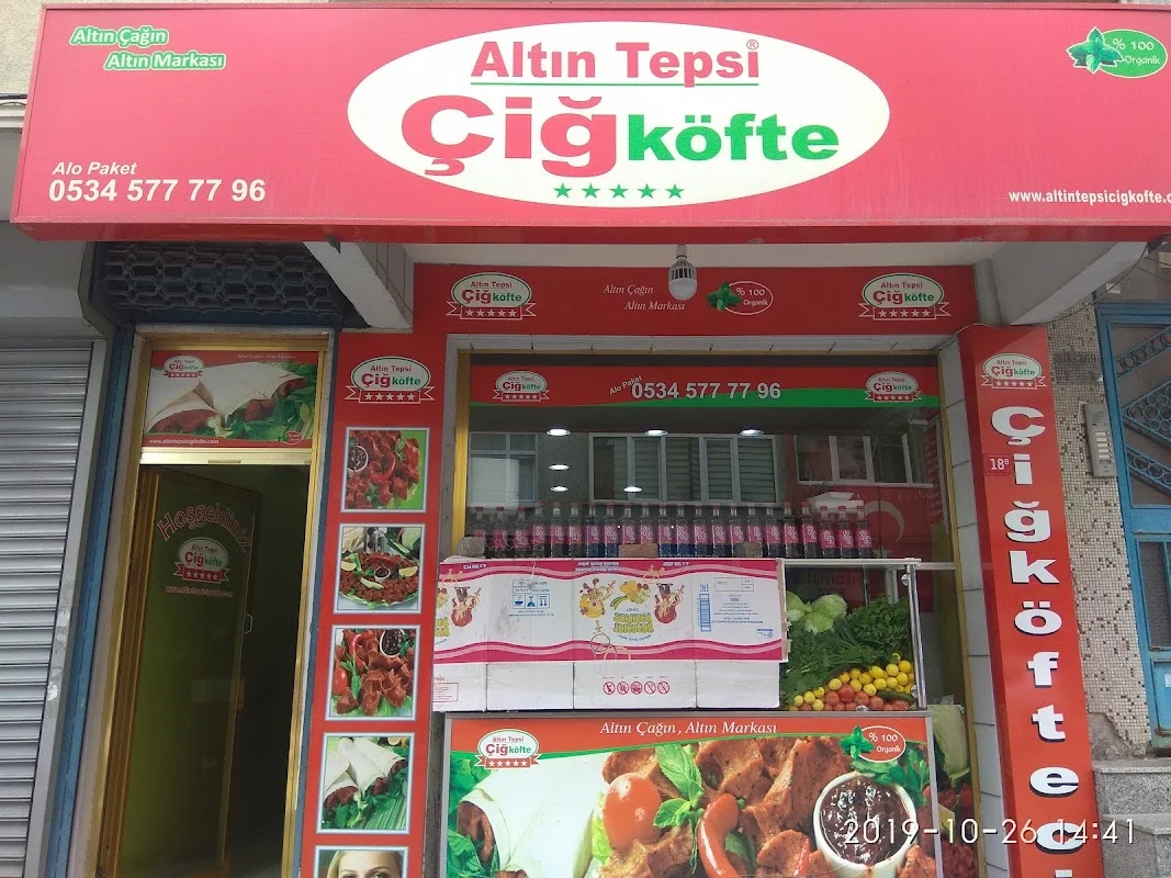 ALTIN TEPSİ ÇİĞ KÖFTE SALONU