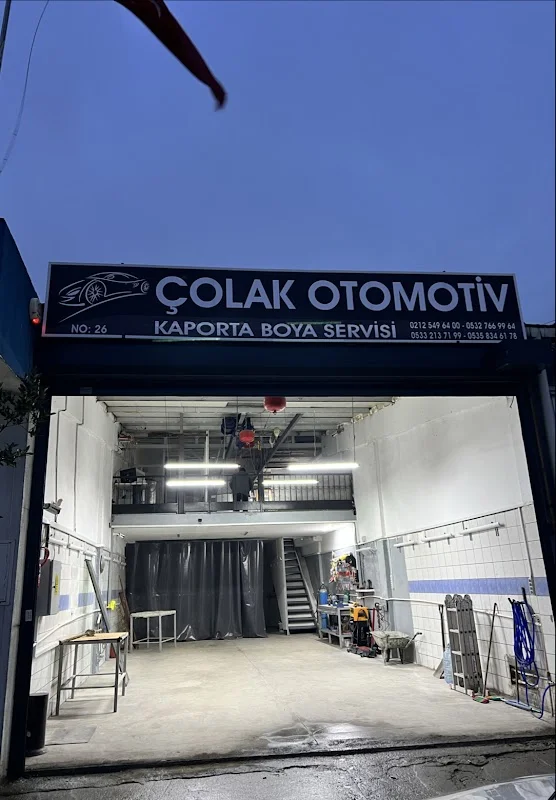 ÇOLAK OTOMOTİV KAPORTA BOYA SERVİSİ