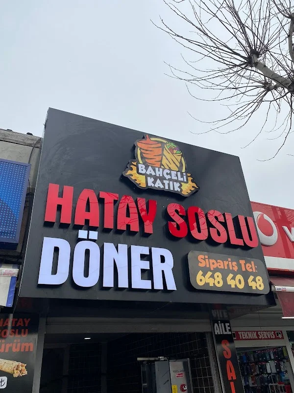 BAHÇELİ KATIK HATAY SOSLU DÖNER