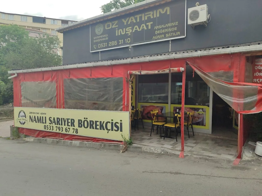 Namlı Sarıyer Börekçisi SÜLEYMAN ERYİLMAZ