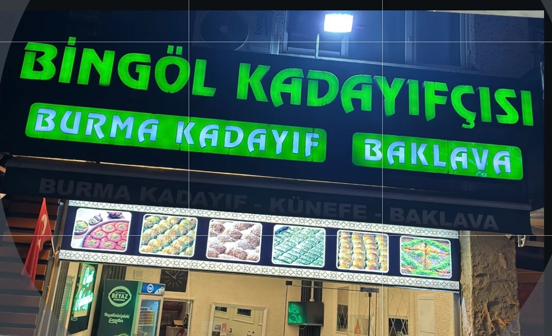 TARİHİ BİNGÖL KADAYIFÇISI
