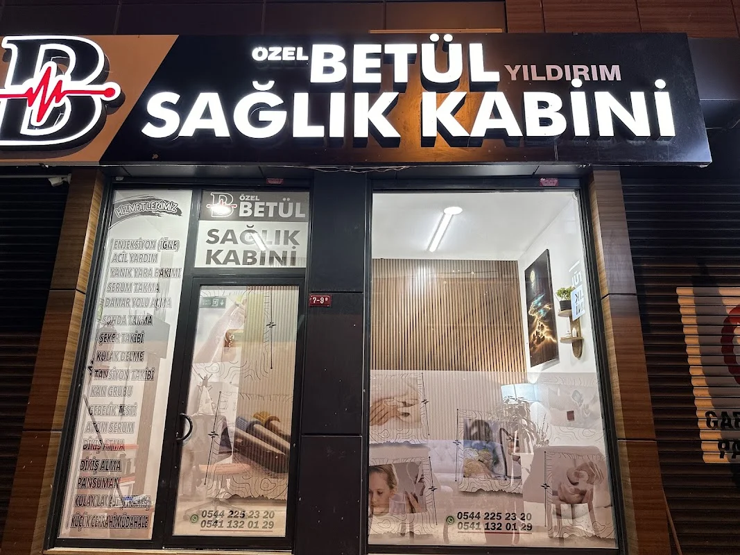Betül Yıldırım sağlık kabini