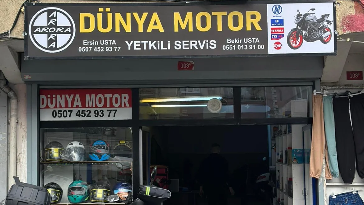Dünya Motosiklet Arora-Motolüx-Falcon Yetkili Servis Ve Özel Servis