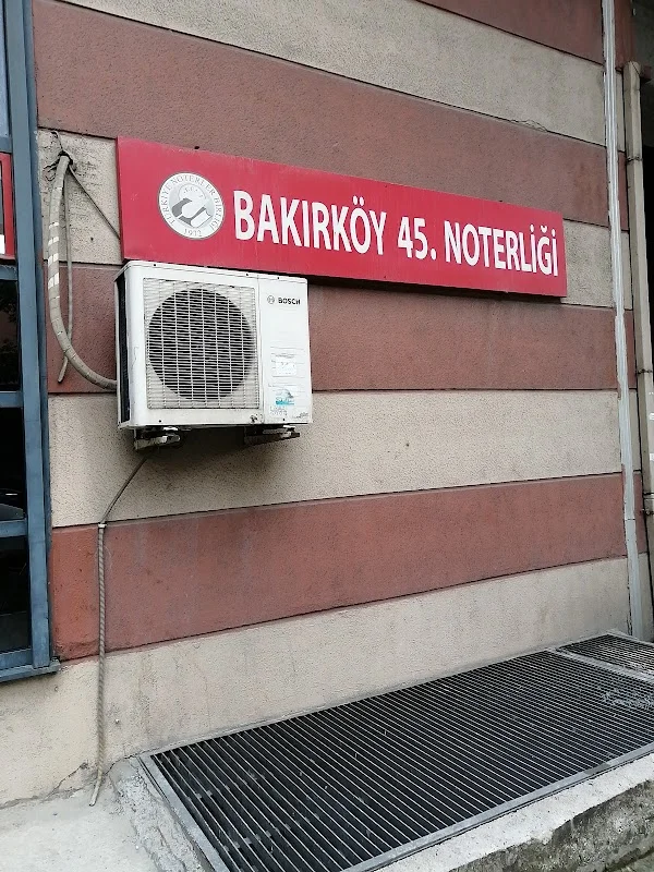 Bakırköy 45. Noterliği Tekstilkent Noter