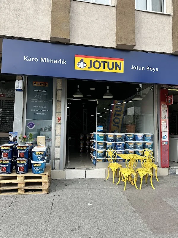 Karo Mimarlık - Jotun Gaziosmanpaşa Satış Noktası