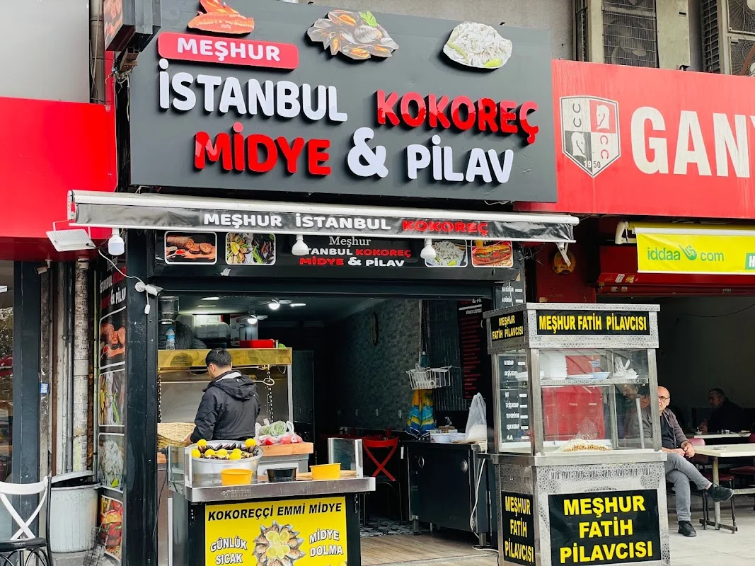Meşhur İstanbul Kokoreç pilav & Midye
