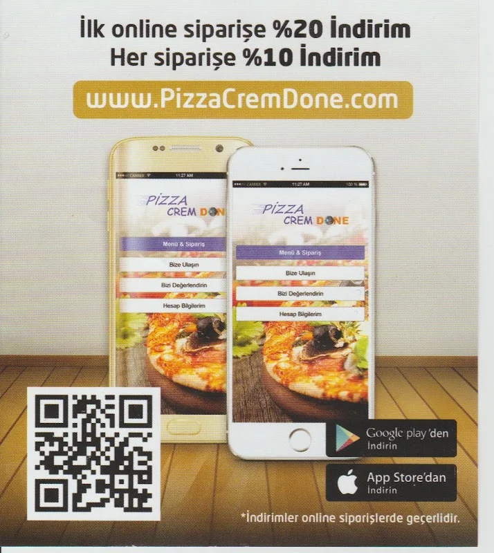 pizza crem done