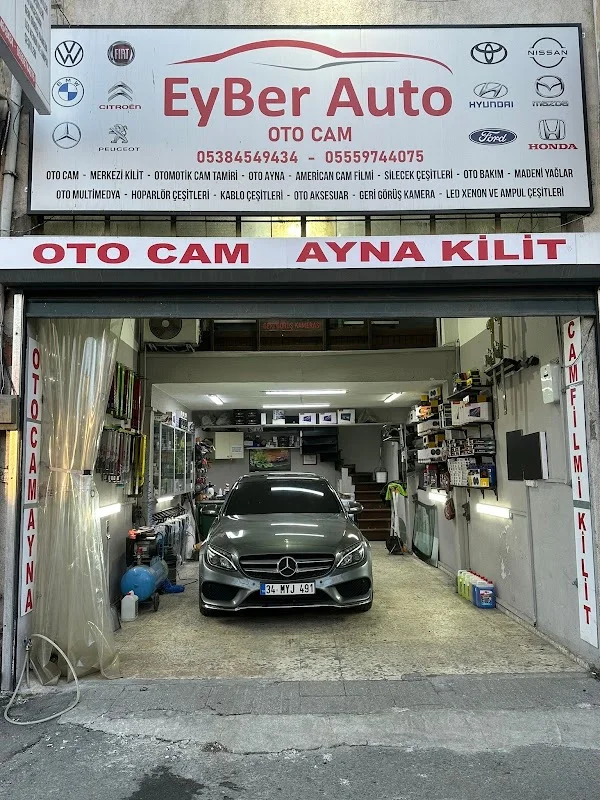 Eyber oto cam kilit ve ayna