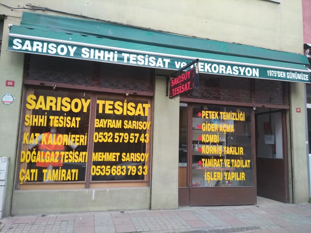 SARISOY TESİSAT & KAĞITHANE TESİSAT & ÇAĞLAYAN SU TESİSATÇISI