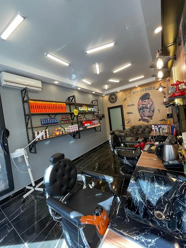 Bir Barber Dükkani - Erkek Kuaförü