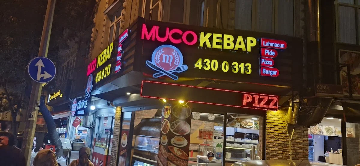 Muco kebap lahmacun ve pide