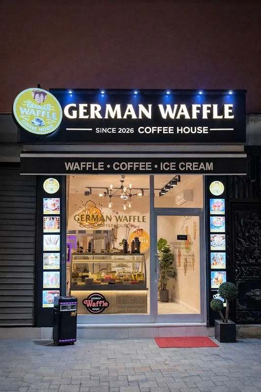 German Waffle @ coffee house