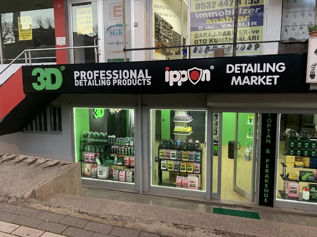 3D İPPON DETAİLİNG DETAY MARKETİ