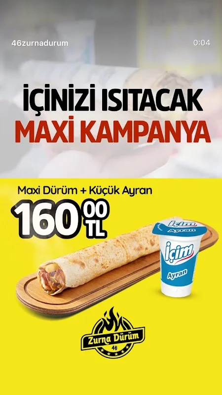 46 Zurna Dürüm( İçerenköy Şubesi)