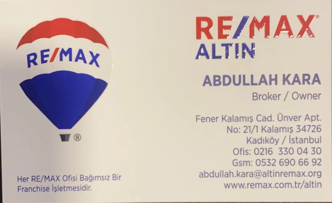 ABDULLAH KARA -TURYAP Kalamış Fenerbahçe ALTIN GAYRİMENKUL
