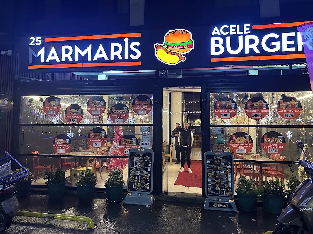 Acele burger - Beylikdüzü, İstanbul