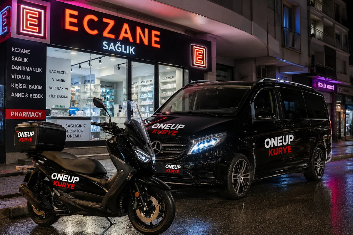 Acil Nöbetçi Eczane Moto-Kurye 7/24 - Pharmacy Delivery - Suadiye Eczane kurye İstanbul