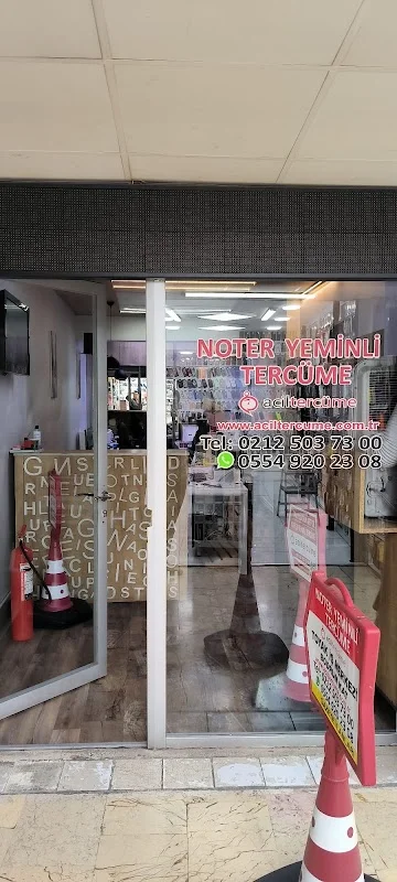 Acil Tercüme Ltd. Şti - Şirinevler Yeminli Tercüme Bürosu - [Bahçelievler] - Notary Sworn Translation Office - Translator - Bahçelievler, İstanbul