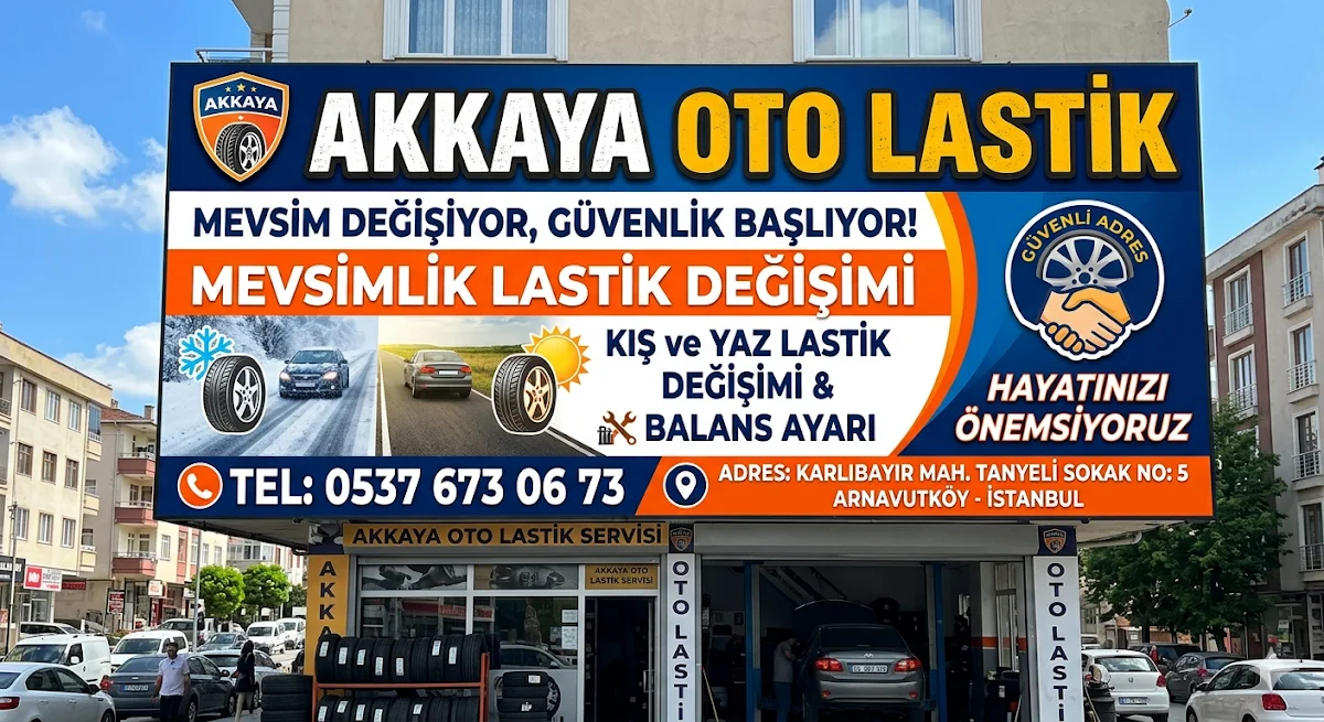 Akkaya Oto Lastikçi - Arnavutköy, İstanbul