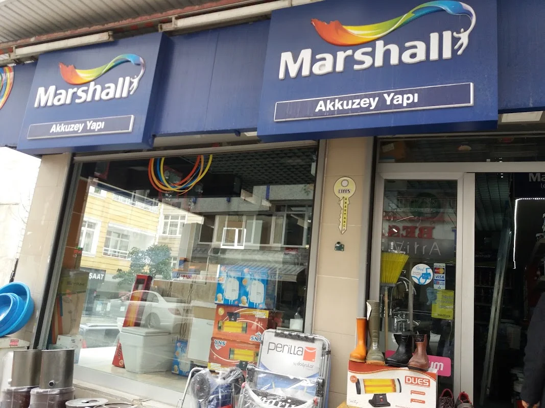 Akkuzey yapı malzemeleri adem akkuzey - Marshall boya satış noktası