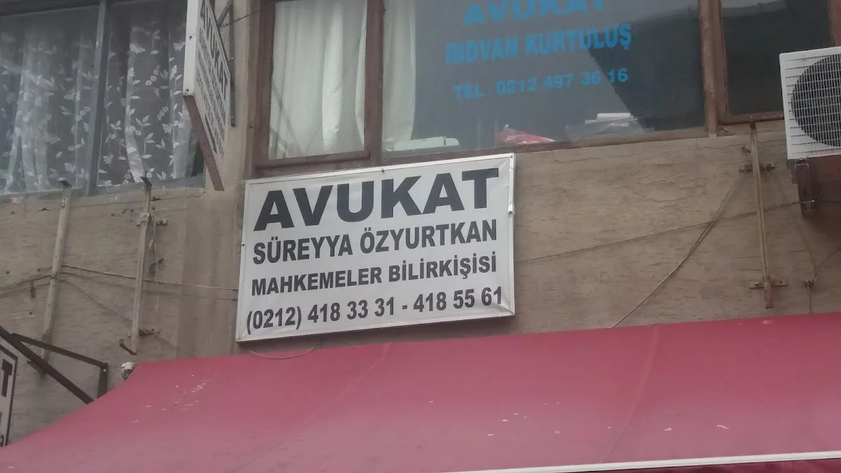 Avukat Süreyya Özyurtkan - Eyüpsultan, İstanbul