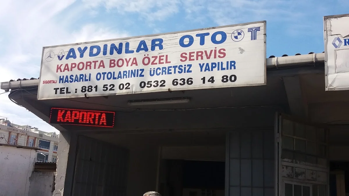 Aydınlar Oto Kaporta Boya Özel Servisi