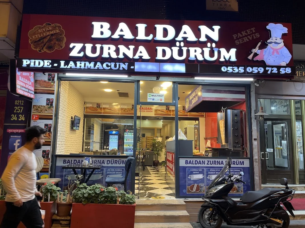 Baldan Sivas Etli Ekmek ve ZurnaDürüm