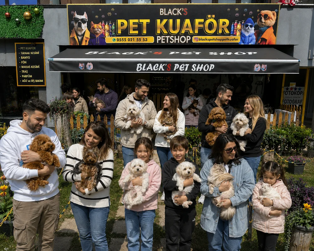 BLACK’S PET KUAFÖR PETSHOP - Pendik, İstanbul