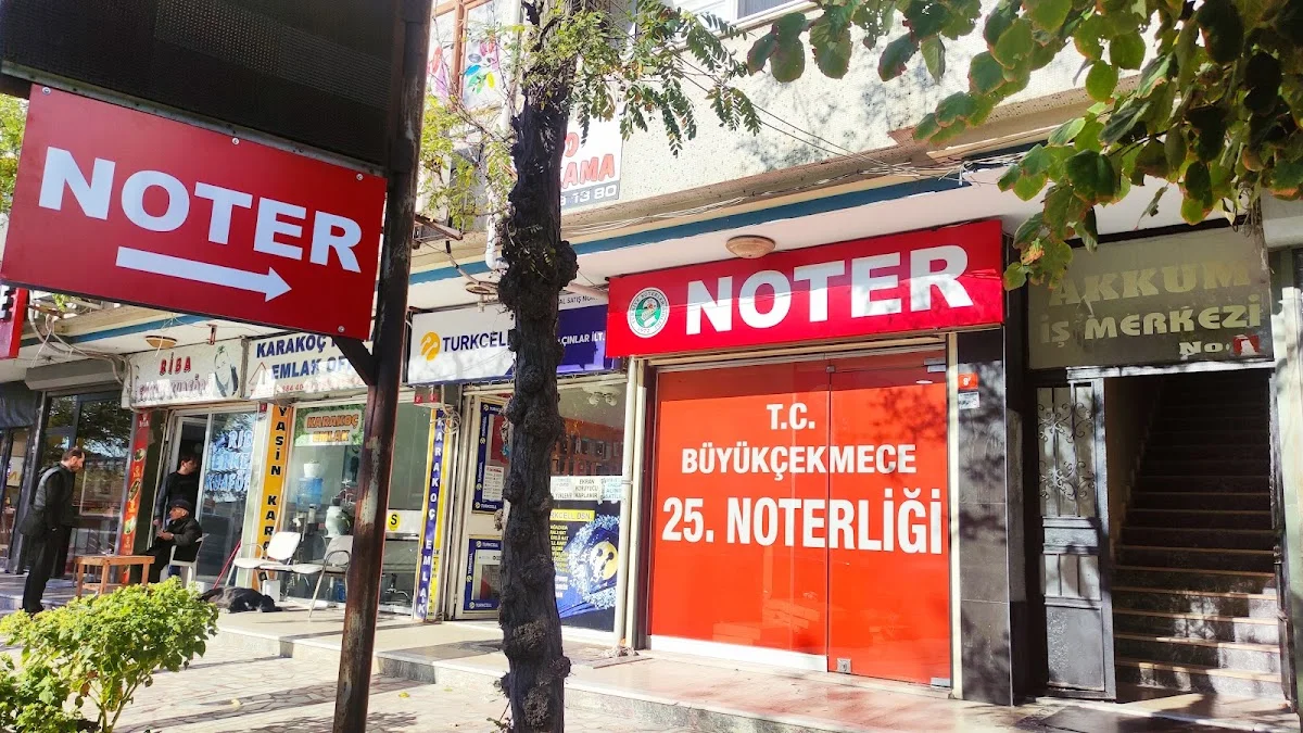 Büyükçekmece 25. Noterliği - Büyükçekmece, İstanbul