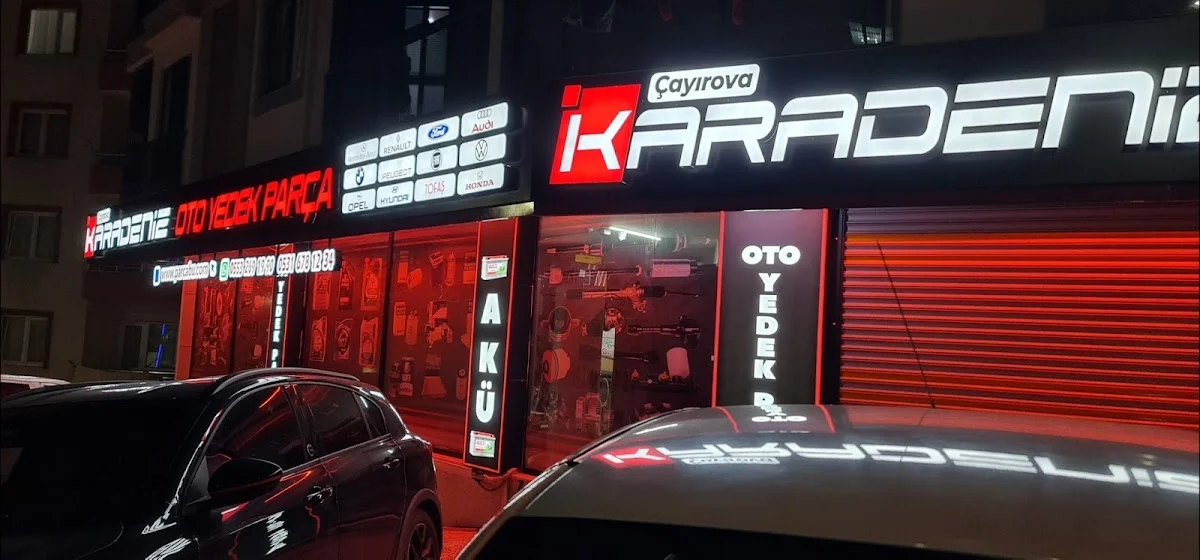 Çayırova Karadeniz otomotiv yedek parça madeni yağ ve akü mağazası - Çayırova, Kocaeli