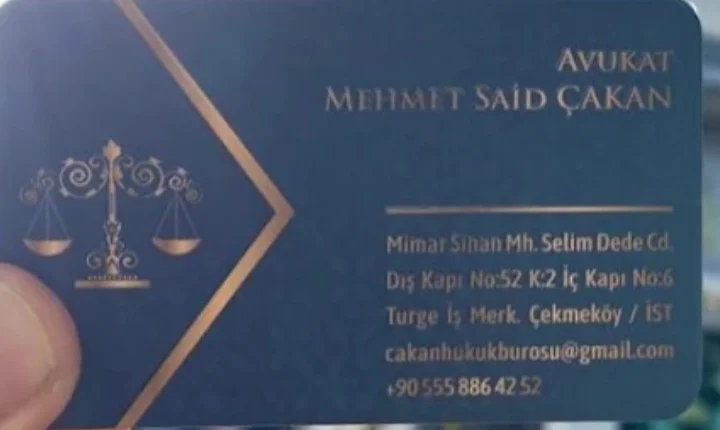 Çekmeköy Çakan Hukuk Danışmanlık Av. Mehmet Said ÇAKAN