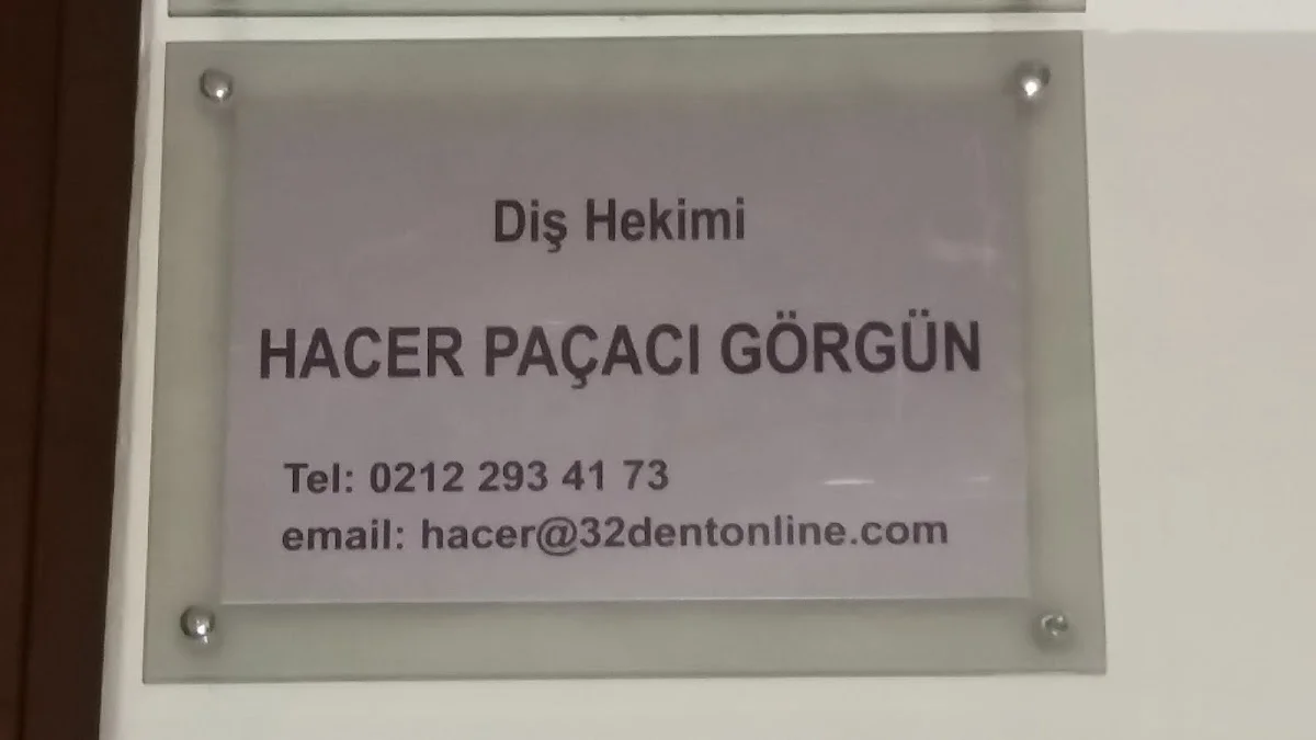 Diş Hekimi Hacer Paçacı Görgün - Beyoğlu, İstanbul