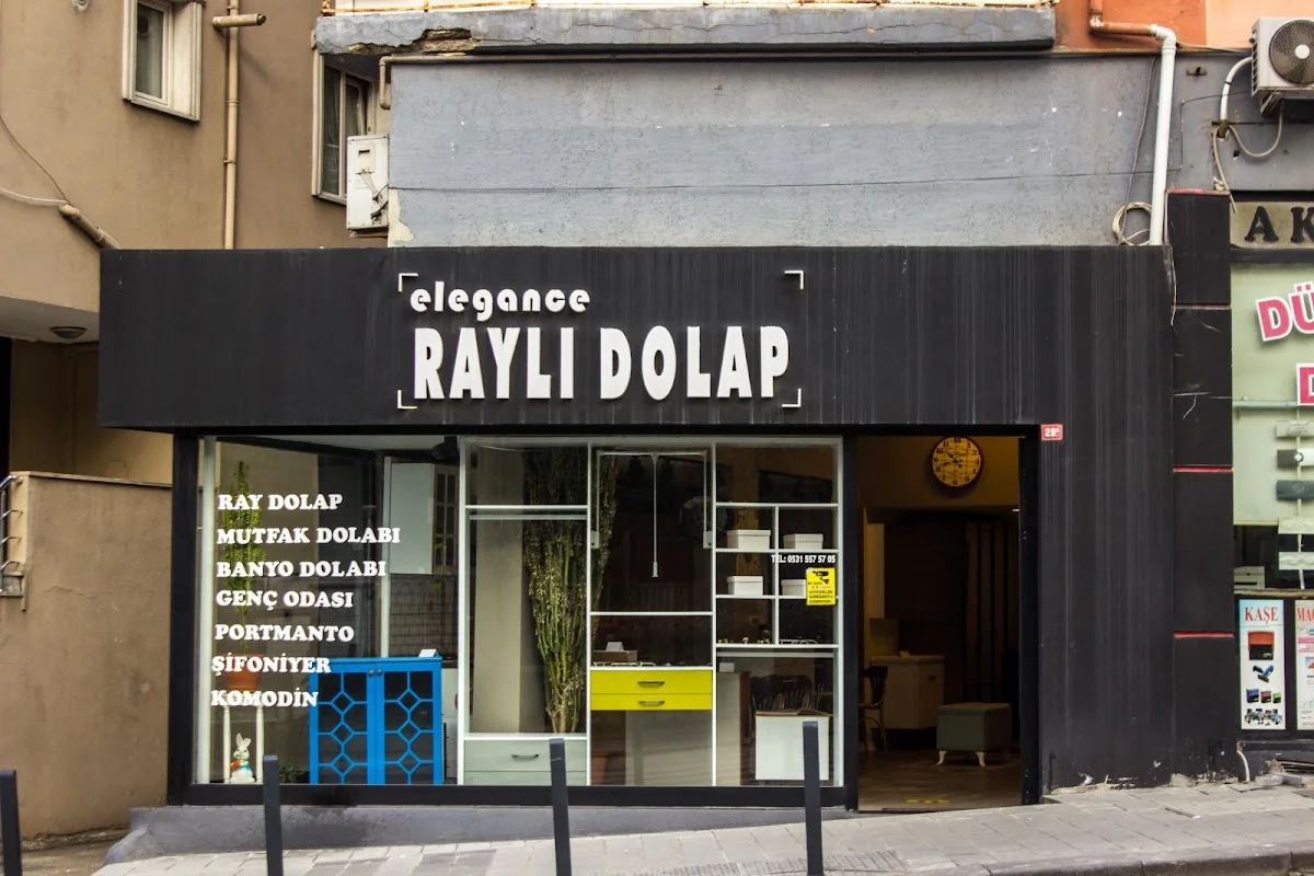 Elegance Raylı Dolap - Mobilya