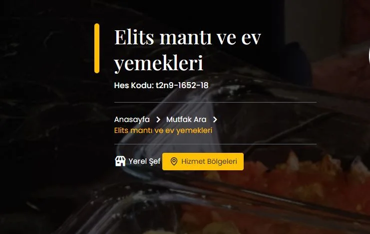Elits Mantı ve Ev Yemekleri - Ümraniye, İstanbul