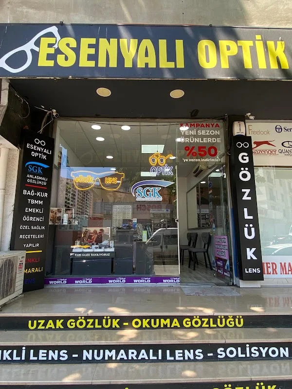 Esenyalı Optik (ACİL LENS VE GÖZLÜK)