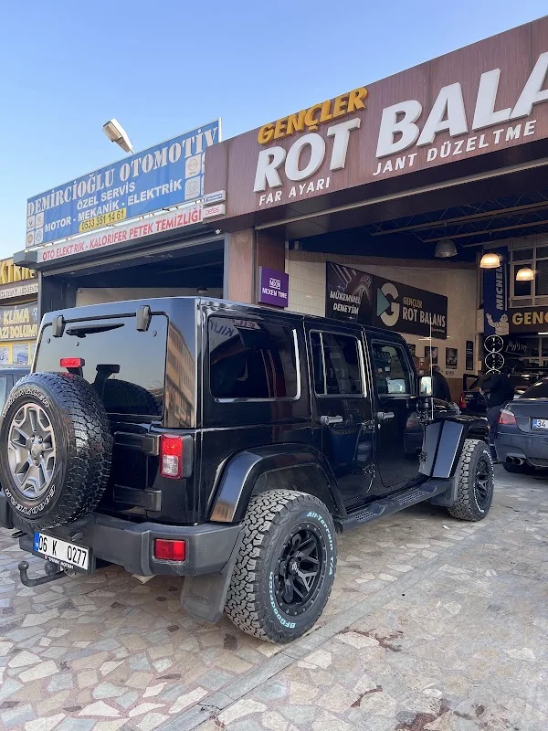 Gençler Rot Balans Jant Lastik Servisi