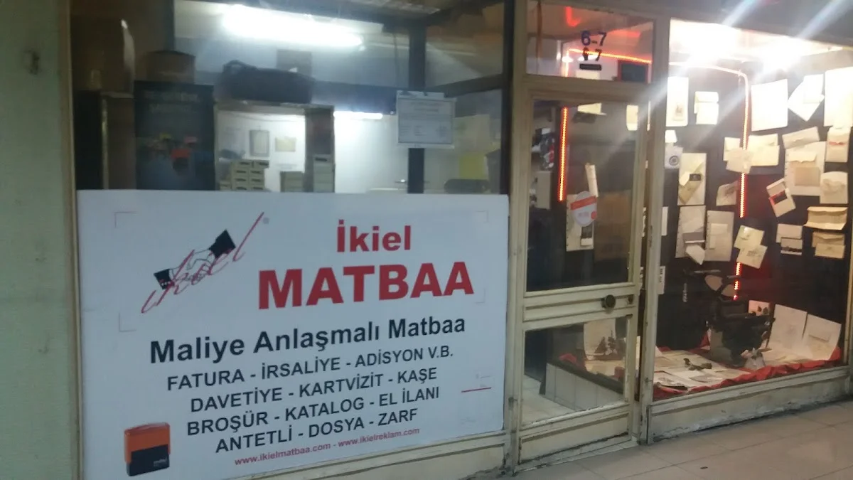 İkiel Matbaa Acil Kaşe - Üsküdar, İstanbul