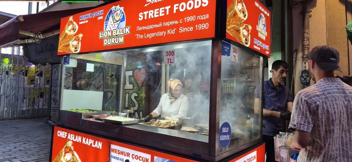 Lion Balık Dürüm - Beyoğlu, İstanbul